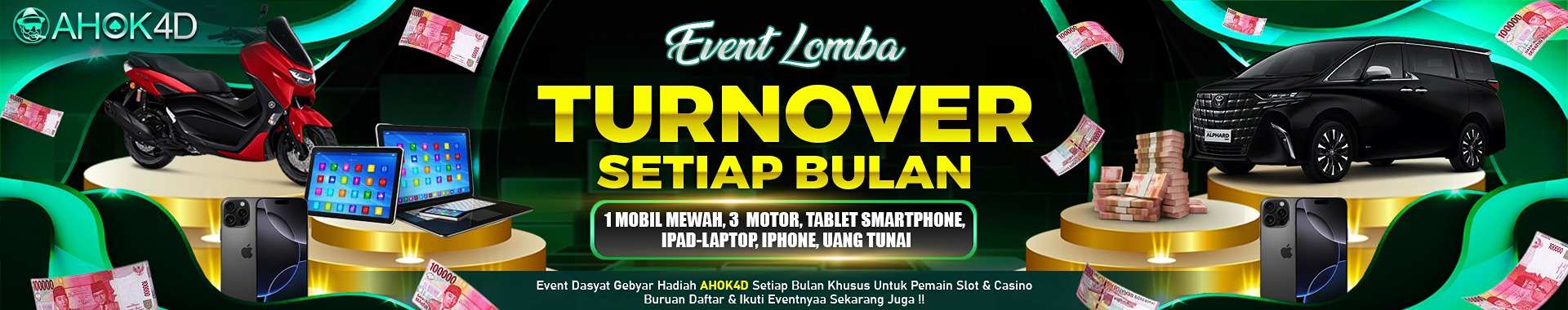 AHOK4D | Event Lomba Turnover Slot